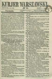 Kurjer Warszawski. 1862, № 56 (10 marca)