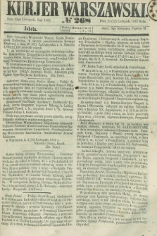 Kurjer Warszawski. 1862, № 268 (22 listopada)