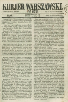 Kurjer Warszawski. 1863, № 172 (31 lipca)