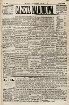 Gazeta Narodowa. 1888, nr 165