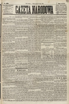 Gazeta Narodowa. 1888, nr 166
