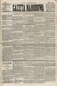 Gazeta Narodowa. 1888, nr 170