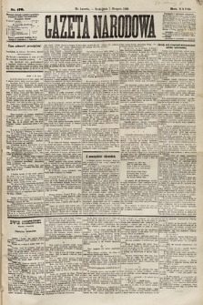 Gazeta Narodowa. 1888, nr 176