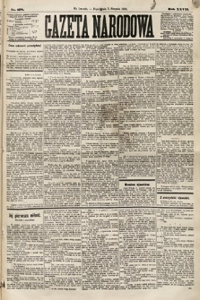 Gazeta Narodowa. 1888, nr 178