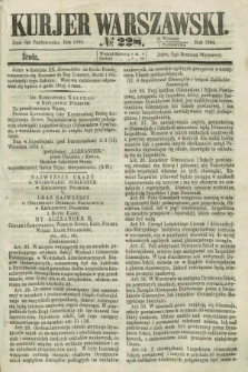 Kurjer Warszawski. 1864, № 228 (5 października)