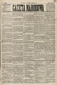 Gazeta Narodowa. 1888, nr 189
