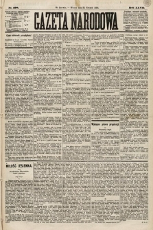 Gazeta Narodowa. 1888, nr 198