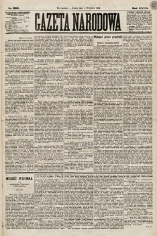 Gazeta Narodowa. 1888, nr 202