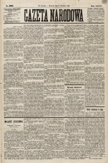 Gazeta Narodowa. 1888, nr 203