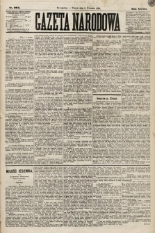 Gazeta Narodowa. 1888, nr 204