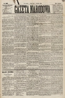 Gazeta Narodowa. 1888, nr 207
