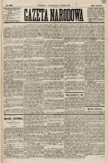 Gazeta Narodowa. 1888, nr 211