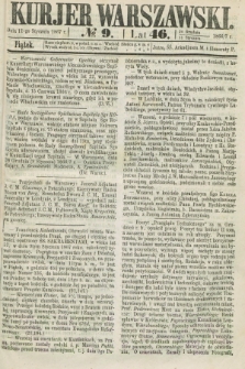 Kurjer Warszawski. R.46 [i.e.47], № 9 (11 stycznia 1867) + dod.