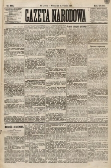Gazeta Narodowa. 1888, nr 221