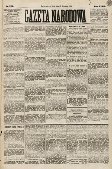 Gazeta Narodowa. 1888, nr 222