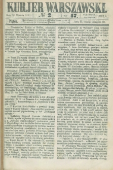 Kurjer Warszawski. R.47 [i.e.48], № 2 (3 stycznia 1868)