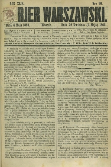 Kurjer Warszawski. R.49, Nro 96 (4 maja 1869)
