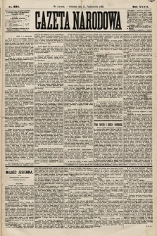Gazeta Narodowa. 1888, nr 234