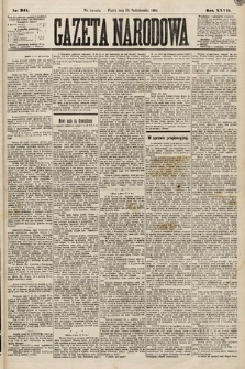 Gazeta Narodowa. 1888, nr 241