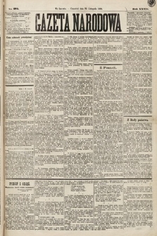 Gazeta Narodowa. 1888, nr 275