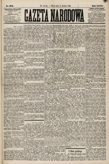 Gazeta Narodowa. 1888, nr 284