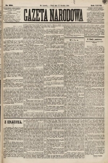 Gazeta Narodowa. 1888, nr 285