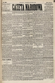 Gazeta Narodowa. 1888, nr 286