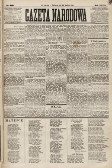 Gazeta Narodowa. 1888, nr 289