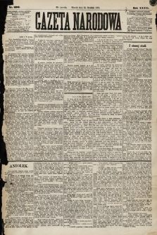 Gazeta Narodowa. 1888, nr 296