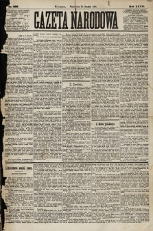 Gazeta Narodowa. 1888, nr 297
