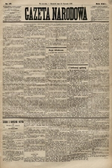 Gazeta Narodowa. 1890, nr 15