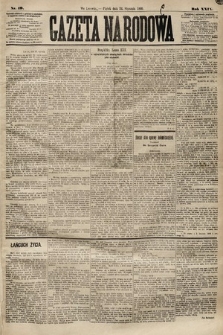 Gazeta Narodowa. 1890, nr 19