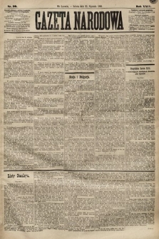 Gazeta Narodowa. 1890, nr 20