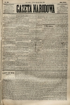 Gazeta Narodowa. 1890, nr 40
