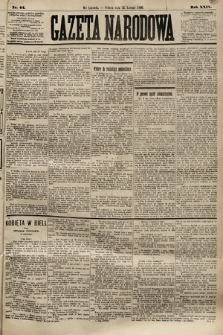 Gazeta Narodowa. 1890, nr 44