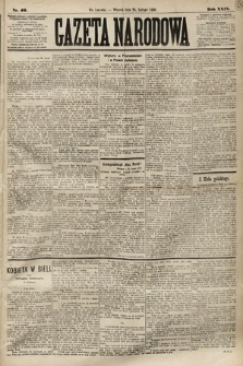 Gazeta Narodowa. 1890, nr 46