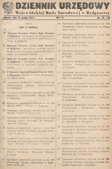 Dziennik Urzędowy Wojewódzkiej Rady Narodowej w Bydgoszczy. 1959, nr 9