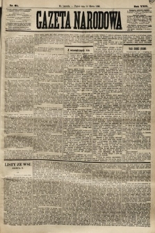 Gazeta Narodowa. 1890, nr 61