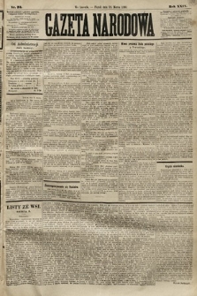 Gazeta Narodowa. 1890, nr 72
