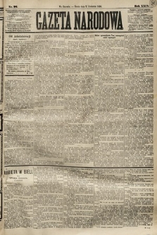 Gazeta Narodowa. 1890, nr 76