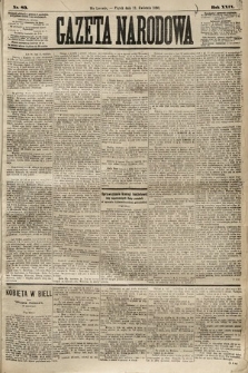 Gazeta Narodowa. 1890, nr 83
