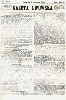 Gazeta Lwowska. 1866, nr 257