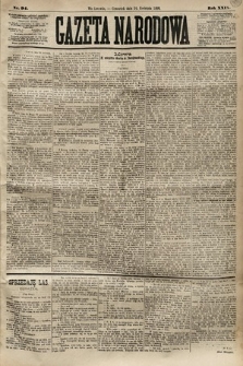 Gazeta Narodowa. 1890, nr 94