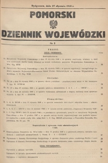 Pomorski Dziennik Wojewódzki. 1948, nr 3