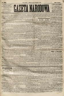 Gazeta Narodowa. 1890, nr 202