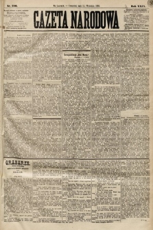Gazeta Narodowa. 1890, nr 210