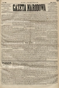 Gazeta Narodowa. 1890, nr 217