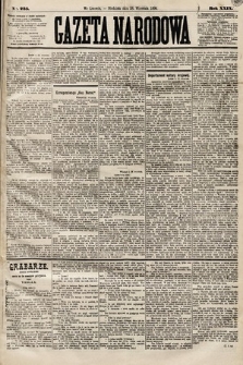 Gazeta Narodowa. 1890, nr 225