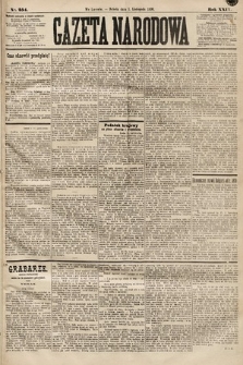Gazeta Narodowa. 1890, nr 254