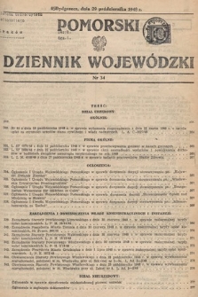 Pomorski Dziennik Wojewódzki. 1948, nr 34